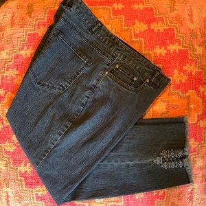❤️ RUBY RD CROPPED JEANS Sz 8
